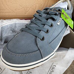 Taos Blue Canvas Shoes